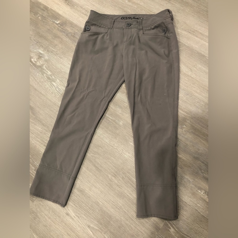 Gray Guess cropped dress pant - Size 27